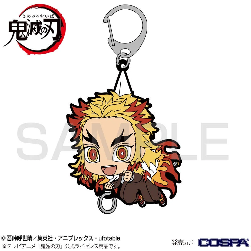 Demon Slayer: Kyojuro Rengoku Working Tsumamare Keychain